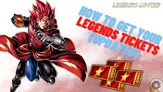 КАК ОБНОВИТЬ БИЛЕТЫ LEGENDS // DRAGON BALL LEGENDS