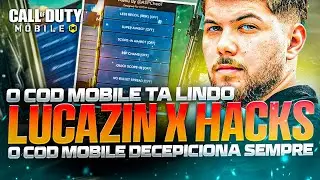 LUCASZIN VS HACKS! O COD MOBILE SEMPRE DECEPICIONA 🔥🔥 CALL OF DUTY MOBILE