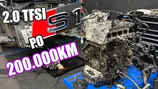 Aký je stav motora 2.0TFSI po 200.000km ? Účtujeme si za diely až 50% viac ako je nákup ? Odhalenie!