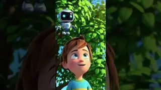 Friendship story of little boy and robot 🤖 #shortvideo #shorts #story #viral