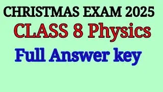 Class 8 physics Christmas Exam Malayalam medium answer key