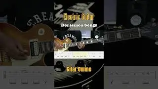 Doraemon theme song - Guitar Instrumental Cover + Tab