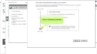How to change UAC User Account Control in Windows 7