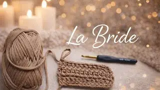 La Bride au Crochet – Tutoriel Facile Pas à Pas #crochet #crocheting #knitting #diy #handmade