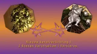 vr 21 nov | Nieuwe kerstverlichting | 2 Bossen kersttakken | Versieren.  #24269