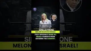Meloni Blocks Israel #breakingnews #news #globalnews