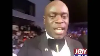 Nathaniel Attoh at the opening of the Bukom Arena