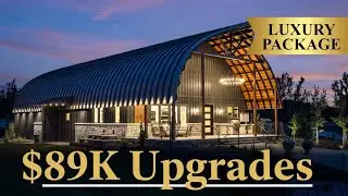 Luxury Finishes in Quonset Barndominium: $89K Upgrade Package Breakdown