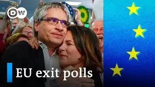 EU election exit polls show Green Party with big gains in Germany | DW News