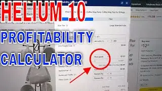 ✅ How To Use Helium 10 Amazon FBA Profitability Calculator 🔴