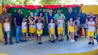 Segundo ano do ensino fundamental. Apresenta&ccedil;&atilde;o de Dia dos Pais. Realizada no CEPPF