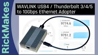 WAVLINK USB4 / Thunderbolt 3/4/5 to 10Gbps Ethernet Adapter