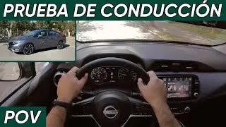 NISSAN VERSA 2023 - ¡La prueba de manejo más completa! - POV Review en Español - Chile