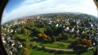 Flying around Dieburg