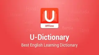 How to use U-dictionary App