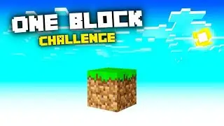 MINECRAFT ONE BLOCK WITH FRIENDS EPISODE 1