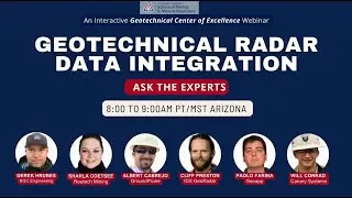Ask the Experts: Geotechnical Radar Data Integration