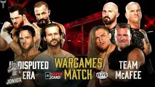 WWE NXT TakeOver WarGames 2020 The Undisputed Era vs Team McAfee Promo Theme Song 
