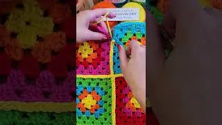 Connect Granny Squares #shorts