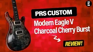PRS Modern Eagle V Charcoal Cherry Burst| EGITANA.pt