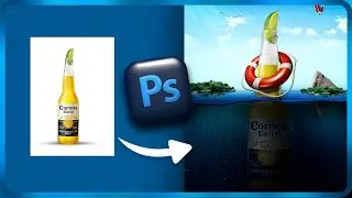 Product Manipulation | Corona Beer | Photoshop