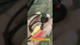How to install front camera in car #subscribe #my #channel #shortsfeed #shorts #reparing #rangrover