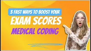 3 fast ways to boost your medical coding exam scores #medicalcoder #medicalcoding #medicalbilling