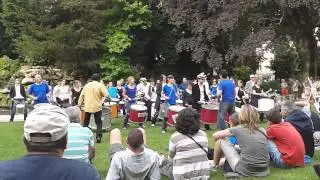 Agog&ocirc; Percussions - Plouf et Boum au square verdrel de Rouen (2)