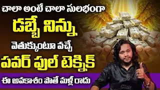 Vibrant Vamsi -Powerful money attraction in 2026 telugu | How to Earn Money | Law Of Attraction | AM