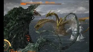 ビオランテVSキングギドラ＆メカゴジラ2　PS4「ゴジラ-GODZILLA-VS」