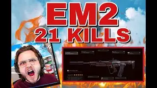 ZLANERS WORLD RECORD setting EM2 build is INSANE!!! 21 kills in rebirth!!
