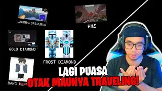 REACTION MOMENT KOCAK RP BAPAK KAU DAN SANS SMP BIKIN OTAK TRAVELING DI BULAN PUASA !