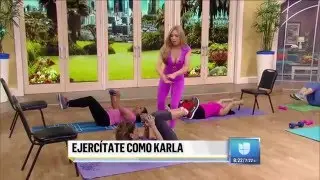 CLAUDIA MOLINA TE COMPARTE SUS SECRETOS PARA PONER EN FORMA A KARLA MARTINEZ
