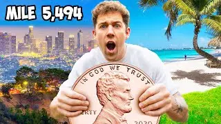 How FAR Can I Travel With $0.01??