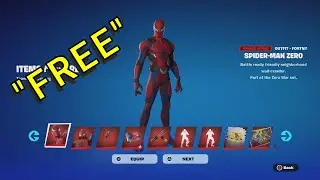 How to get ALL of the Fortnite ZERO WAR cosmetics for FREE!!