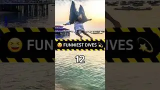 The funniest dives ever 12 😆! #funny #dive #shorts