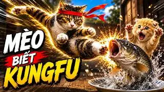 Tuyệt đỉnh Kungfu của những đại ca m&egrave;o kh&eacute;t tiếng - Pet Corner