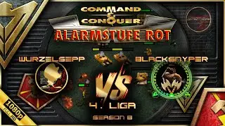 WEGGEWURZELT | Command and Conquer Red Alert eSports League 2025 | Wurzelsepp vs. BlackSnyper