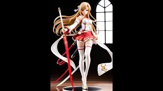 Custom PVC Anime Figure Design: Asuna from &lsquo;Sword Art Online&rsquo;