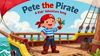 Pete the Pirate 🚢🦜 | Fun Kids Song & Sing-Along Adventure | BabyJams