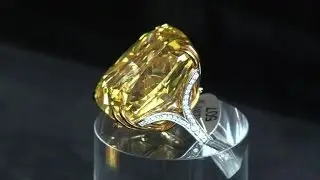 Sotheby's plans auction of huge yellow diamond