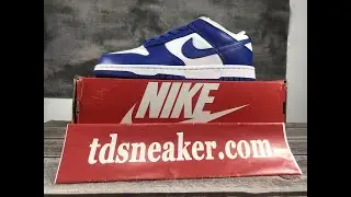 Unboxing Nike Dunk Low SP Kentucky CU1726-100 |www.tdsneaker.com