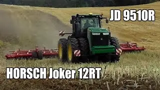 John Deere 9510R + Horsch Joker 12RT - zestaw uprawowy wagi ciężkiej