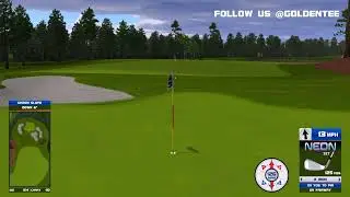 Golden Tee Great Shot on Winding Pines!
