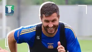 El FEROZ ENTRENAMIENTO de Andr&eacute;-Pierre Gignac y los Tigres de la UANL, previo al CHOQUE con Atlas