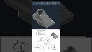 Inventor / AutoCAD 3D Modeling #autocad #inventor #solidworks #cad #cadsoftware #draftingsoftware