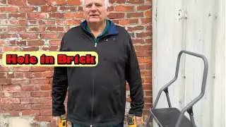 How to Drill into Brick | Drill Machine Work Video | How to Drill Holes in Limestone