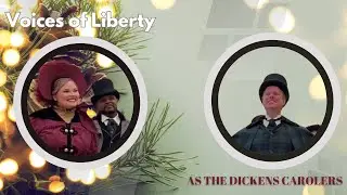 Voices of Liberty's Dickens Christmas Carolers at EPCOT