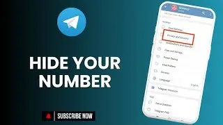 How to Hide Your Number on Telegram