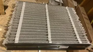 HVAC Servicing and filter change. #DIY&rsquo;er #Cleanair #Aprilair